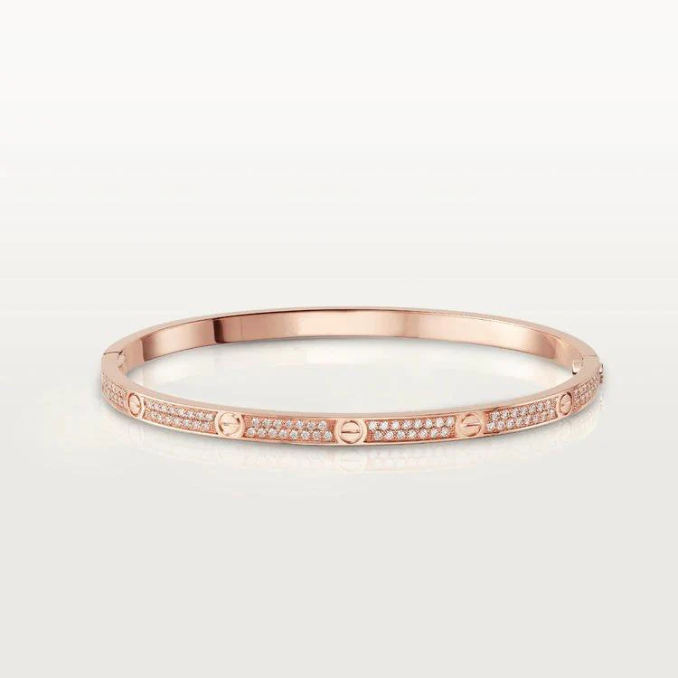 [Cartier]LOVE BRACELET 3.65MM DIAMOND-PAVED