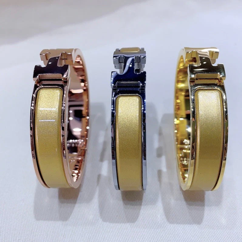 [Hermes]H CHAMPAGNE BRACELET