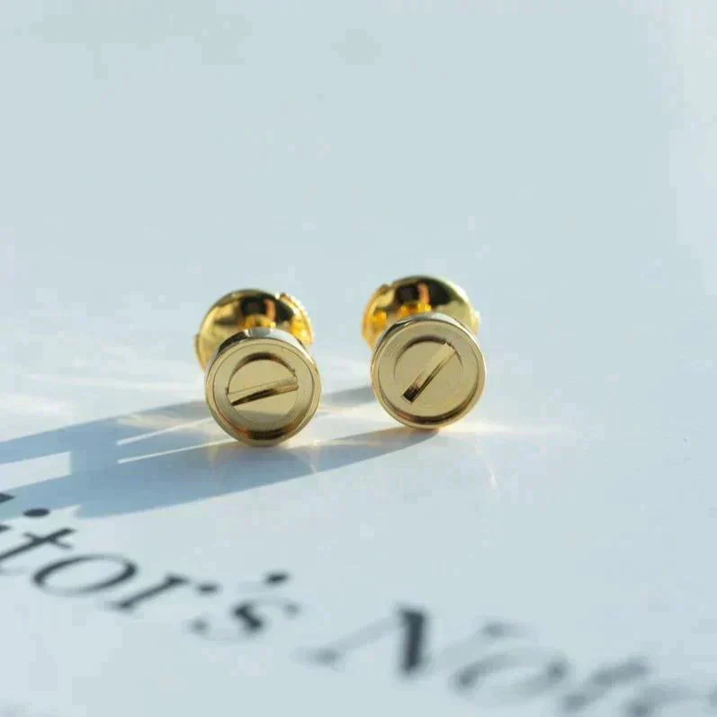 [Cartier]LOVE EARRINGS GOLD 10MM