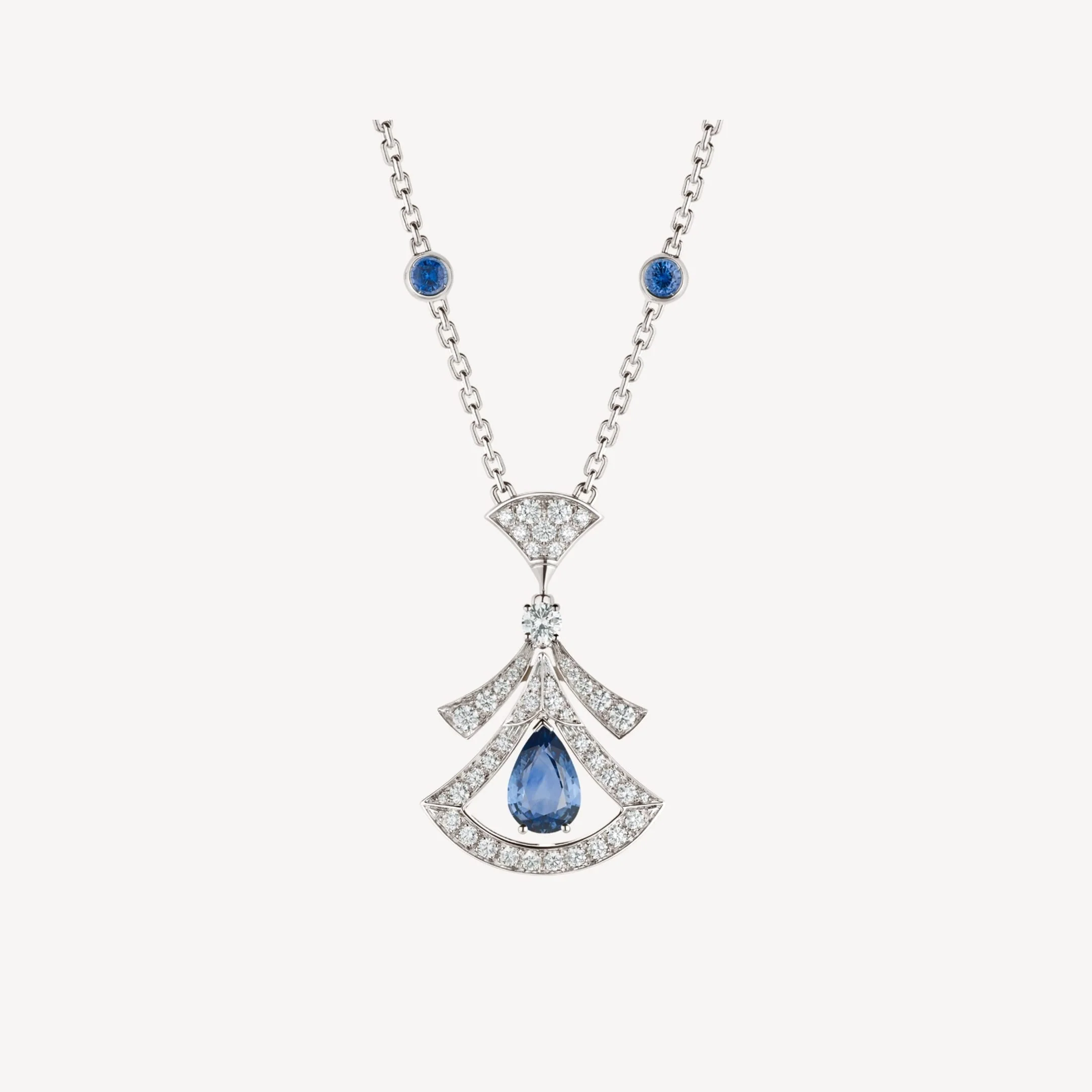 [Bulgari]DREAM NECKLACE AGATE DIAMOND SILVER