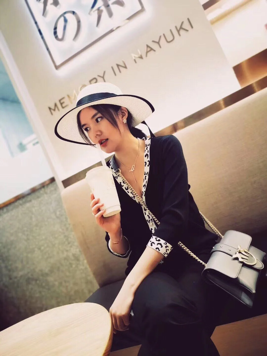 [Hermes]HM FIRE PIG NOSE NECKLACE TRENDY STREET