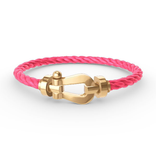 [Fred]FORCE LARGE HORSESHOE NO DIAMOND BRACELET GOLD