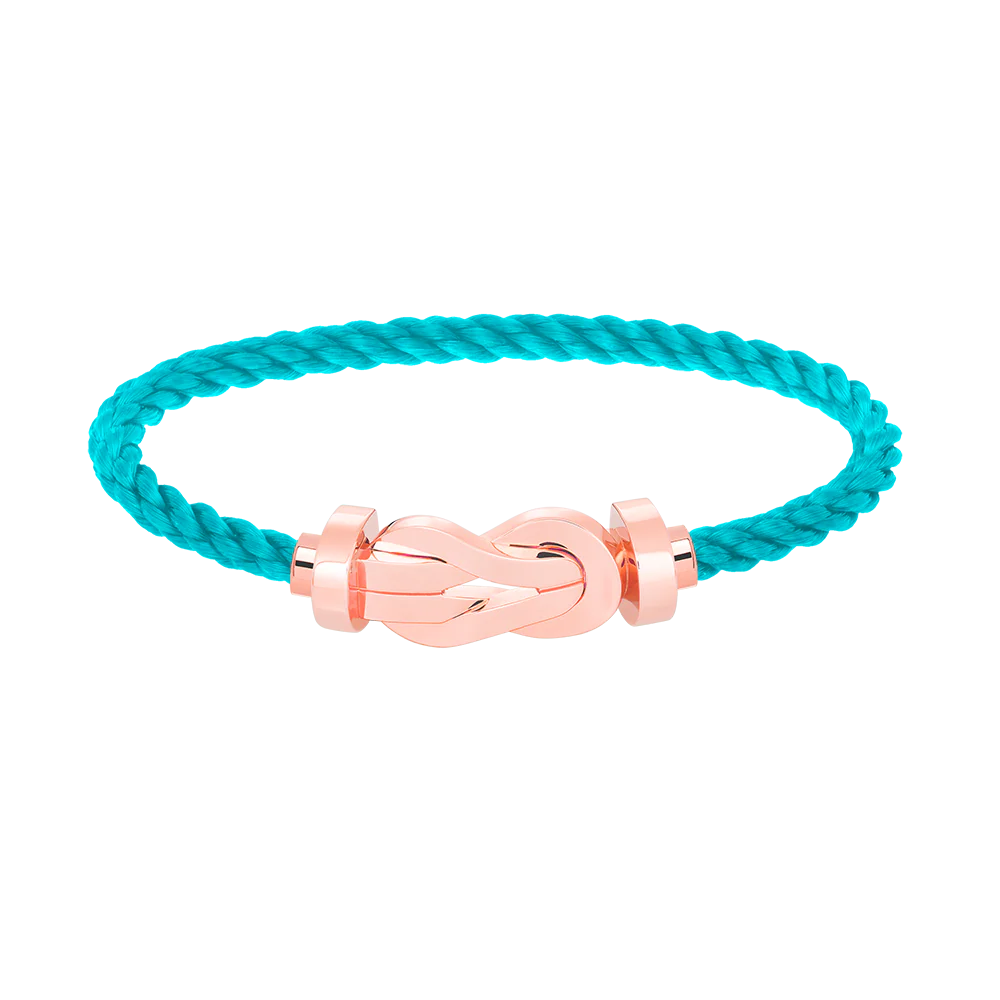 [Fred]CHANCE LARGE 8 FIGURE BUCKLE NO DIAMOND BRACELET ROSE GOLD