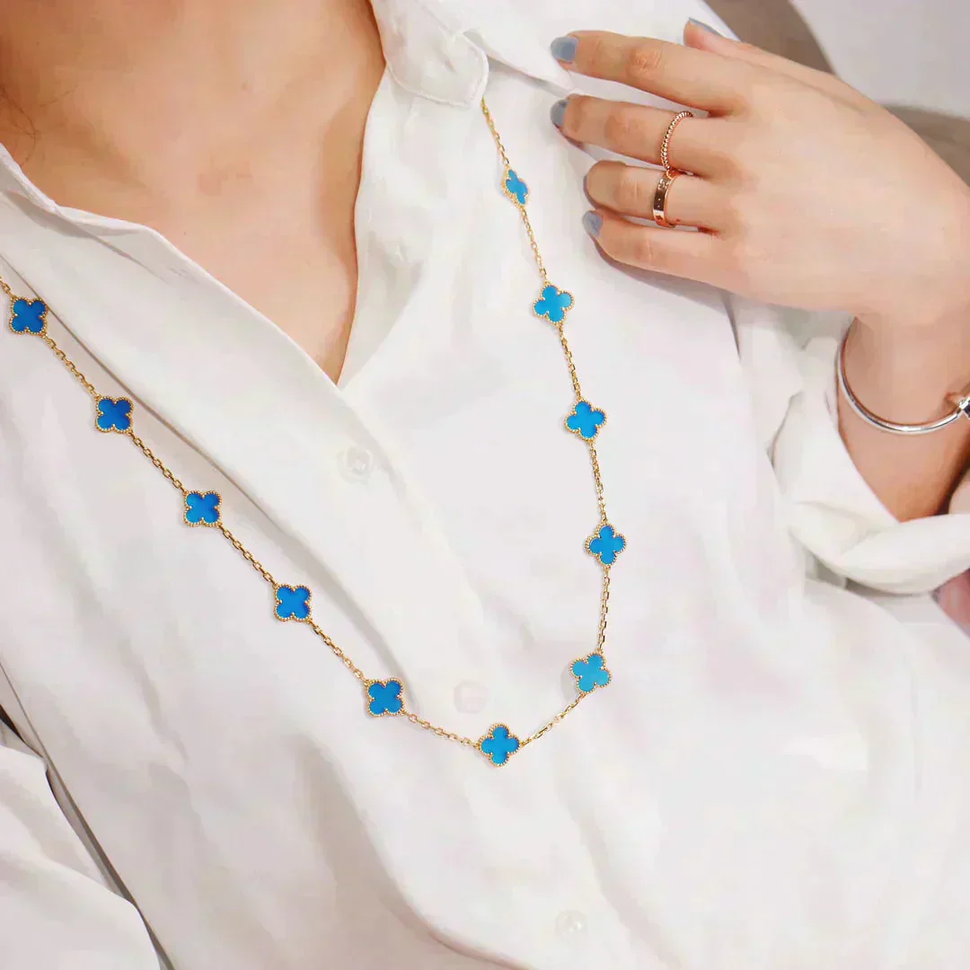 [Van Cleef & Arpels] 20 MOTIFS TURQUOISE GOLD