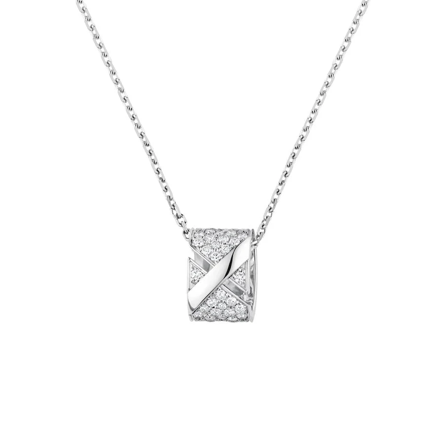 [Chaumet]LIENS EVIDENCE DIAMOND PAVED NECKLACE