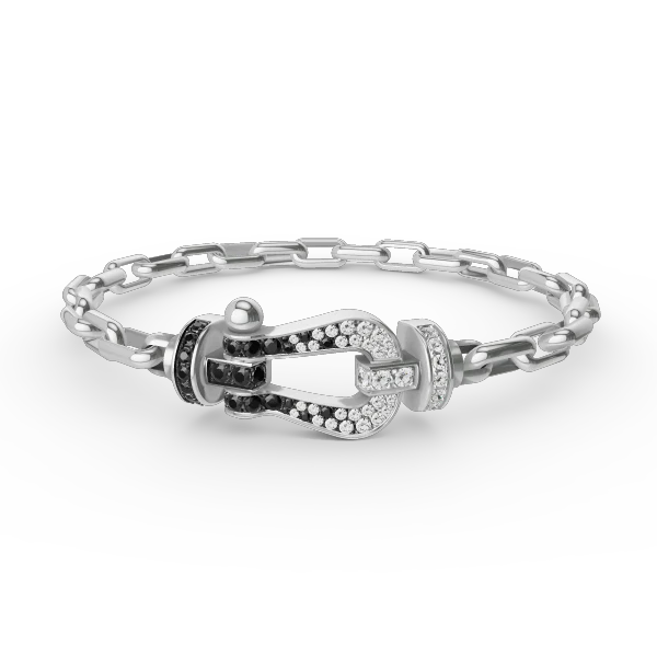 [Fred]FORCE LARGE HORSESHOE CLASP  METAL BRACELET