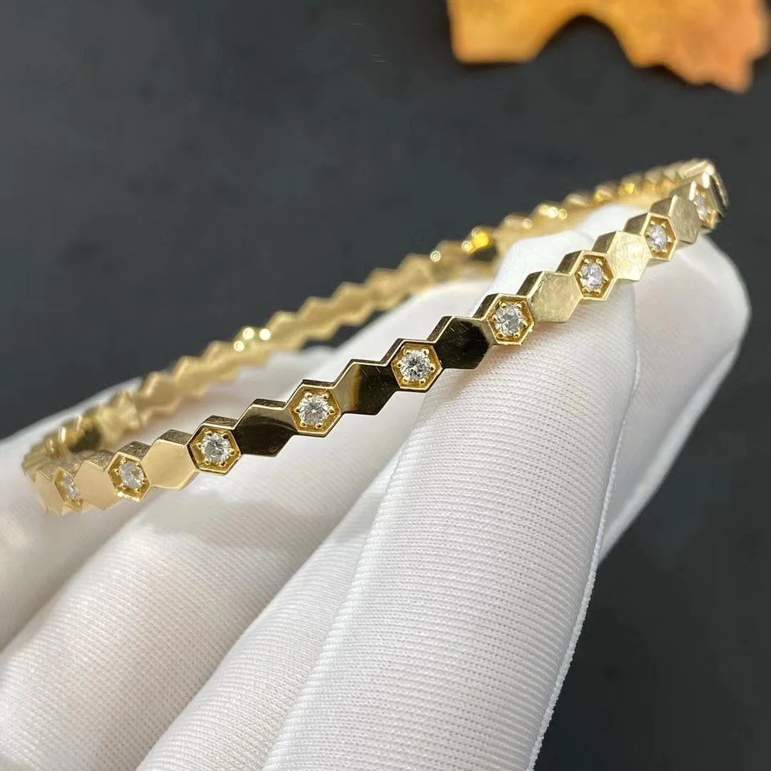 [Chaumet]BEE LOVE GOLD DIAMOND BRACELET