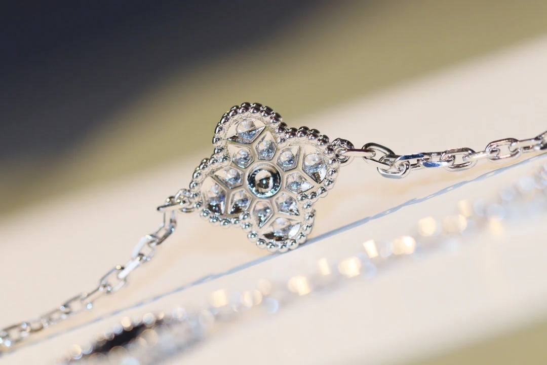 [Van Cleef & Arpels] 20 MOTIFS ONYX DIAMOND SILVER