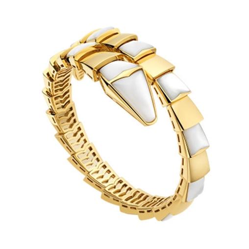 [Bulgari]SERPENTI BRACELET MOP GOLD