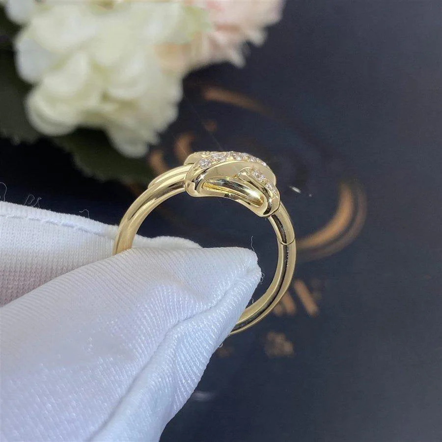 [Chaumet]JEUX DE GOLD DIAMOND RING