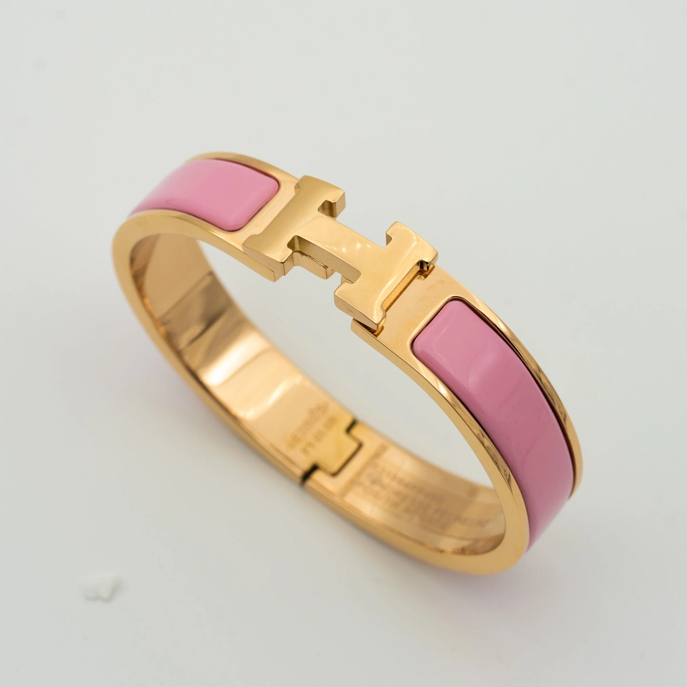 [Hermes]H PINK BRACELET