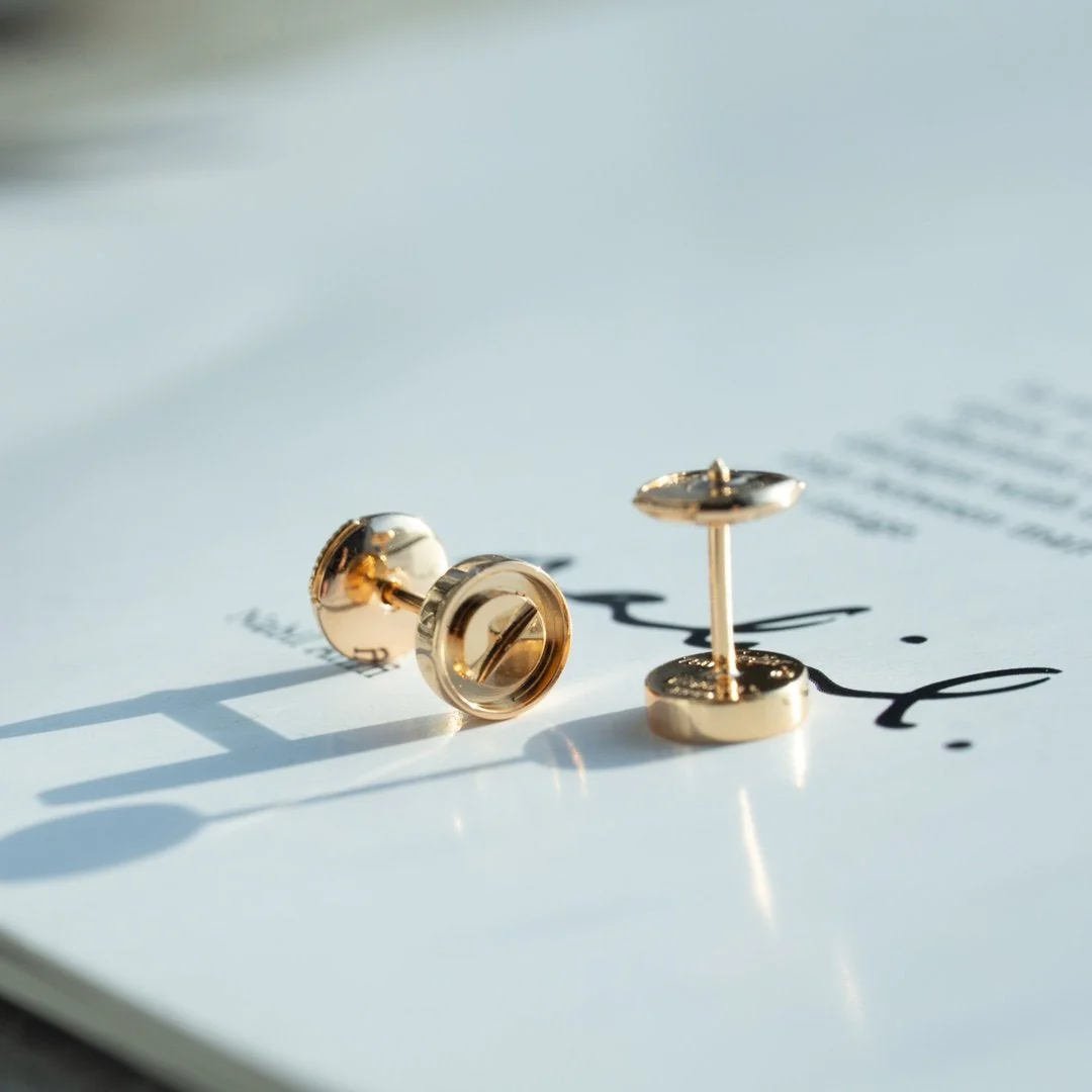 [Cartier]LOVE EARRINGS PINK GOLD 10MM