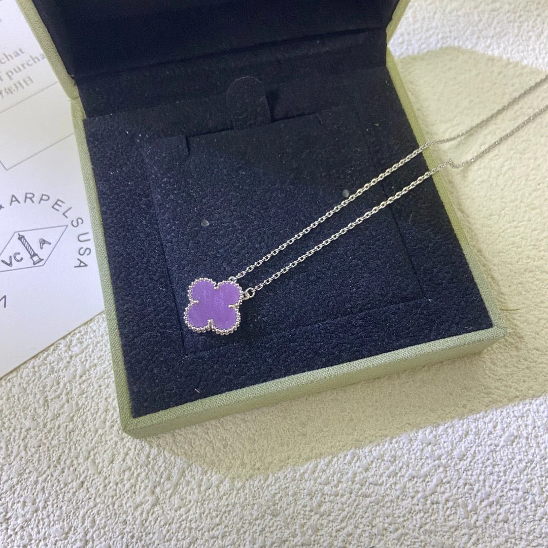 [Van Cleef & Arpels] 15MM  PURPLE VIOLET NECKLACE