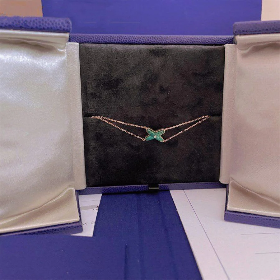 [Chaumet]JEUX BRACELET MALACHITE PINK GOLD 1 DIAMOND