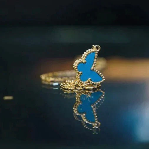 [Van Cleef & Arpels]BUTTERFLY TURQUOISE BUTTERFLY BRACELET