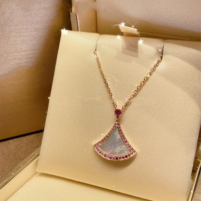 [Bulgari]DREAM NECKLACE MOP DIAMOND PINK
