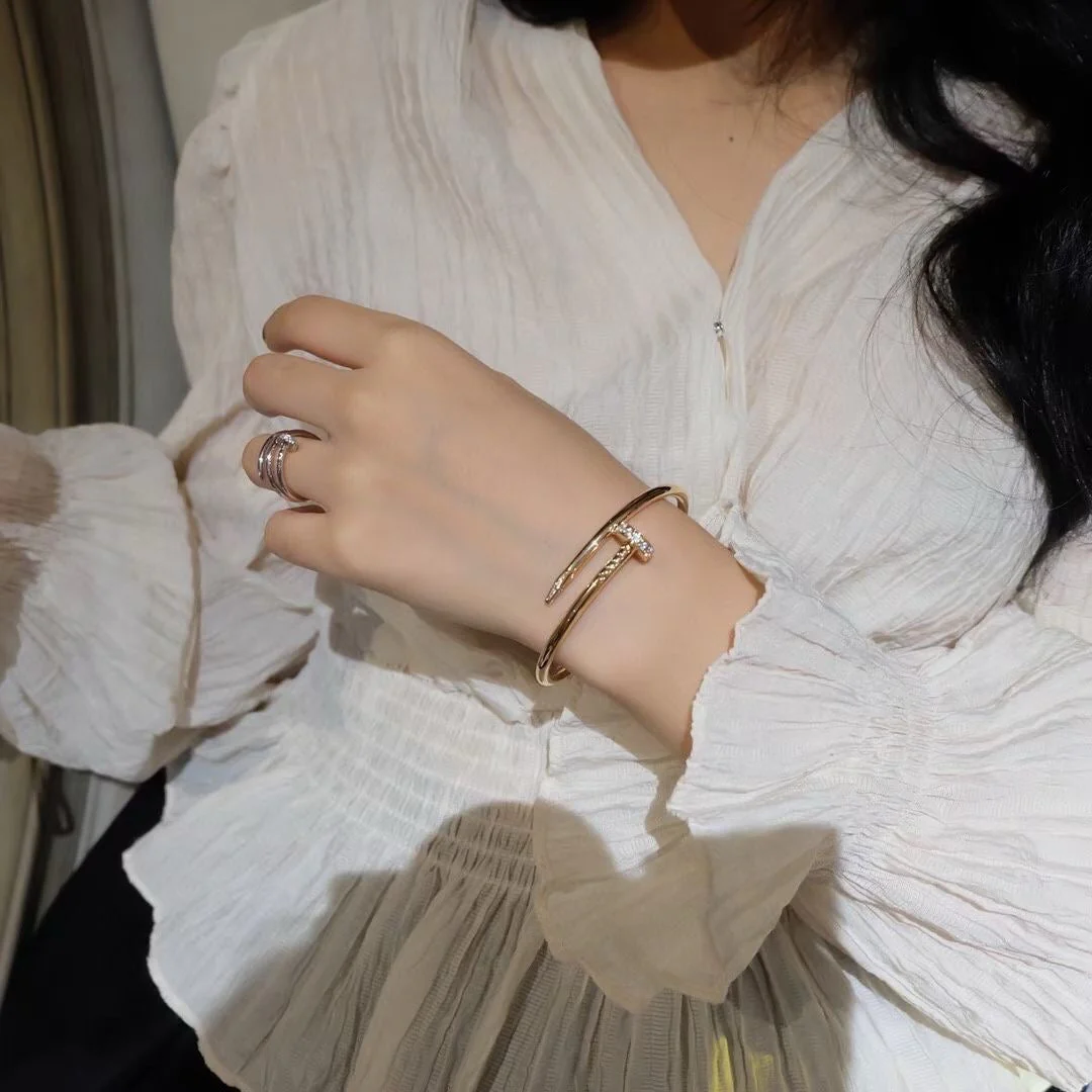 [Cartier]JUSTE BRACELET 3.5MM DIAMONDS