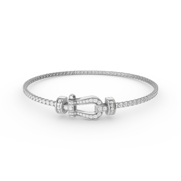 [Fred]FORCE  HORSESHOE  DIAMOND TENNIS BRACELET