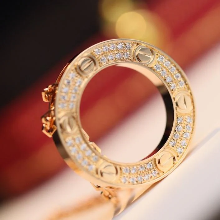 [Cartier]LOVE NECKLACE ADJUSTABLE ROSE GOLD