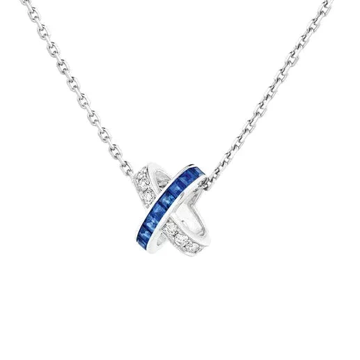 [Chaumet]LIENS DIAMOND SILVER NECKLACE