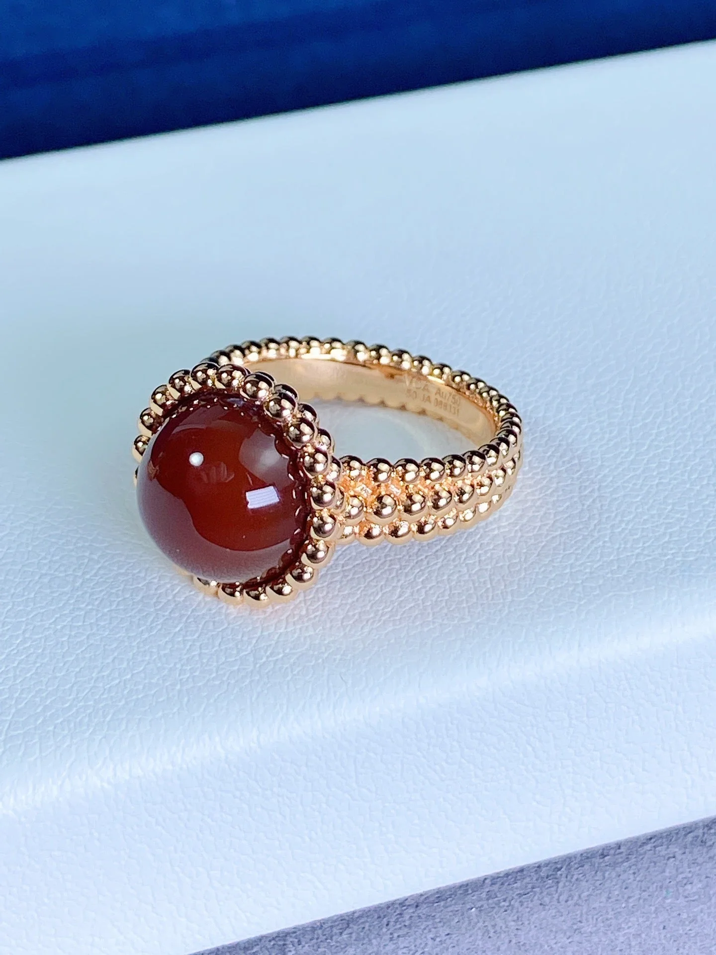 [Van Cleef & Arpels]PERLEE COULEURS ROSE GOLD RING