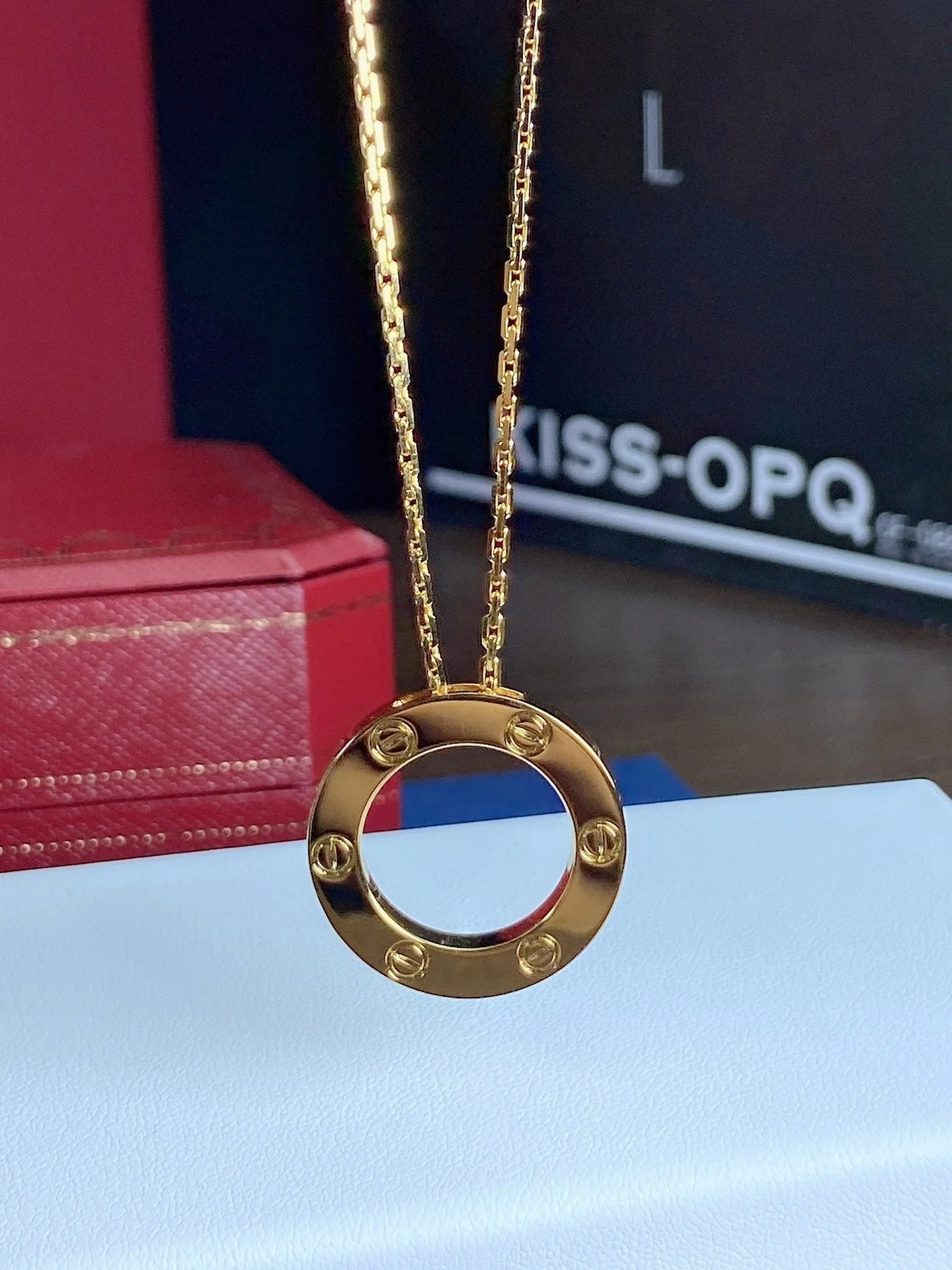 [Cartier]LOVE NECKLACE 16MM