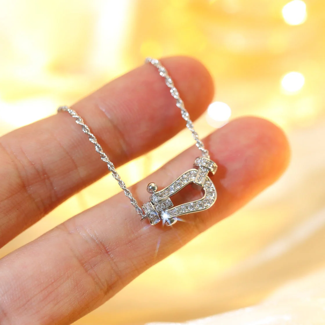 [Fred]FORCE 10 DIAMOND SILVER NECKLACE MINI MODEL