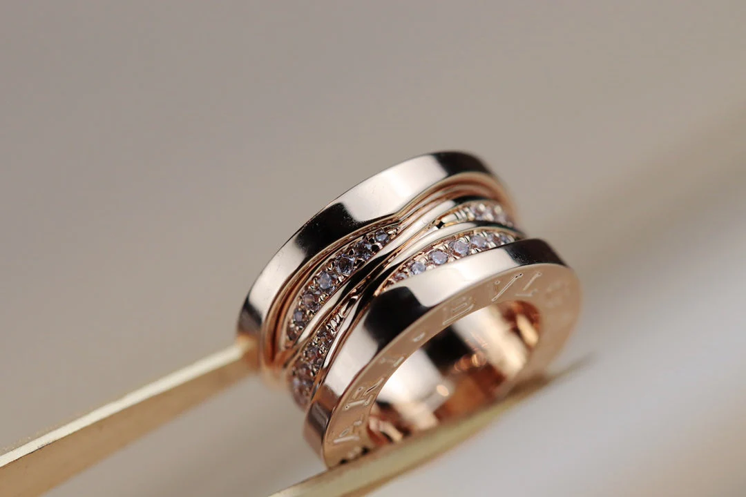 [Bulgari]ZERO 1 PINK GOLD DIAMOND NECKLACE