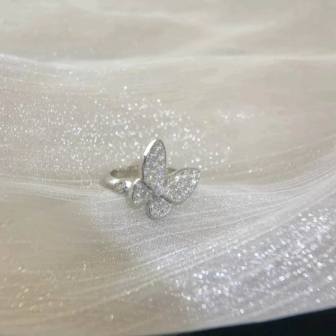 [Van Cleef & Arpels]BUTTERFLY DIAMOND RING