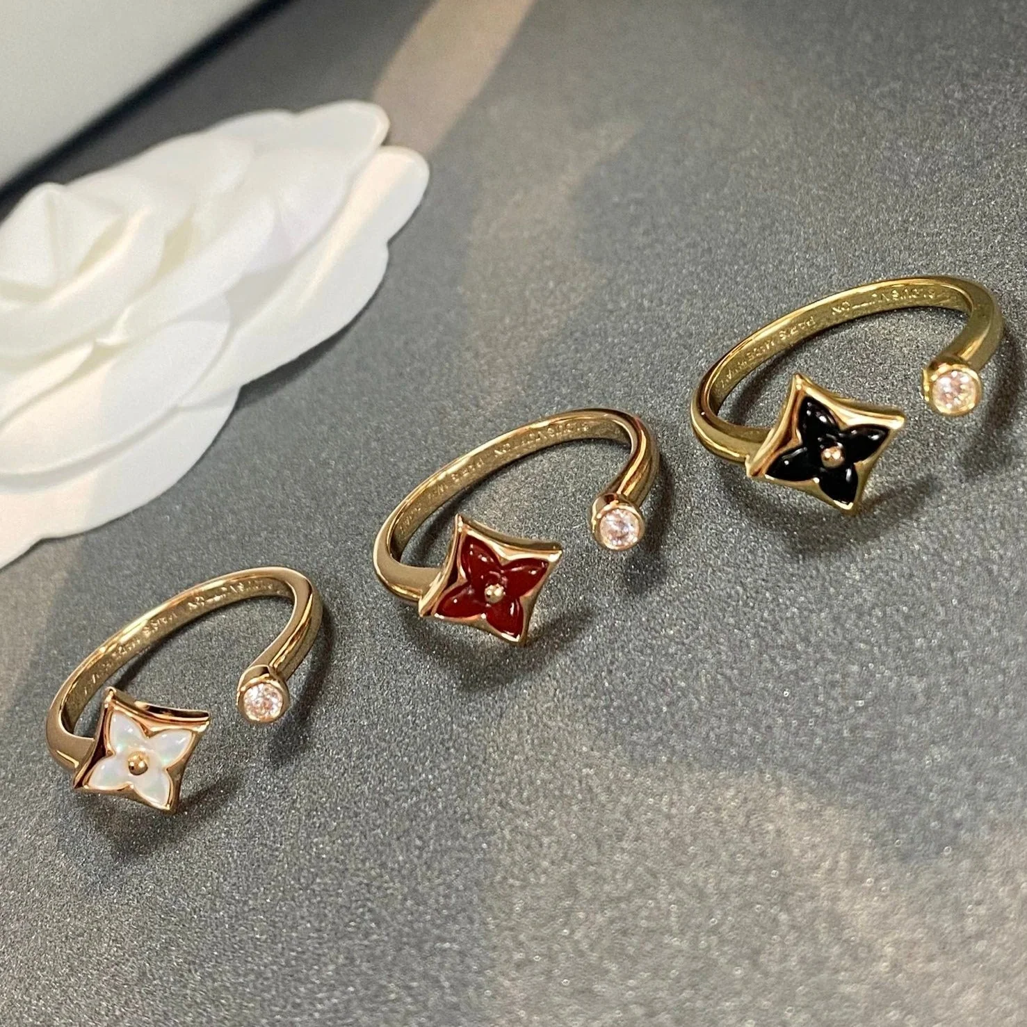 [Louis vuitton]STAR 1 DIAMOND OPEN RING
