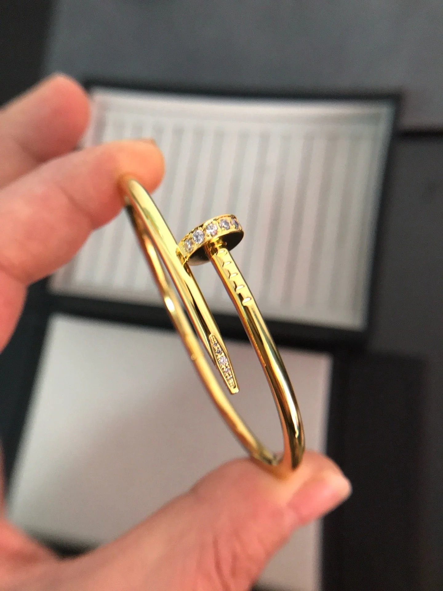 [Cartier]JUSTE BRACELET 3.5MM DIAMONDS