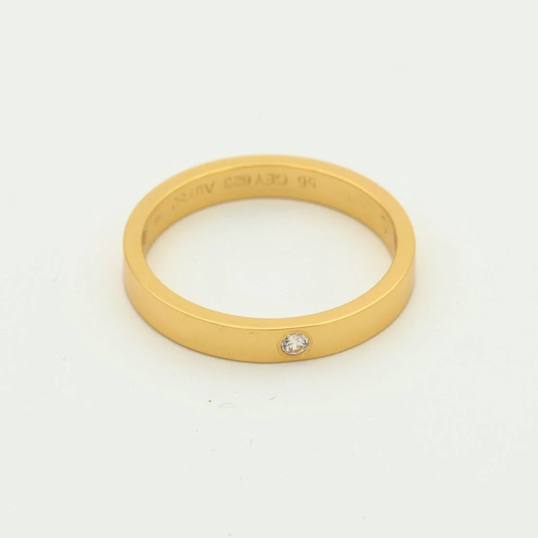 [Cartier]LOVE RING 4MM 1 DIAMOND