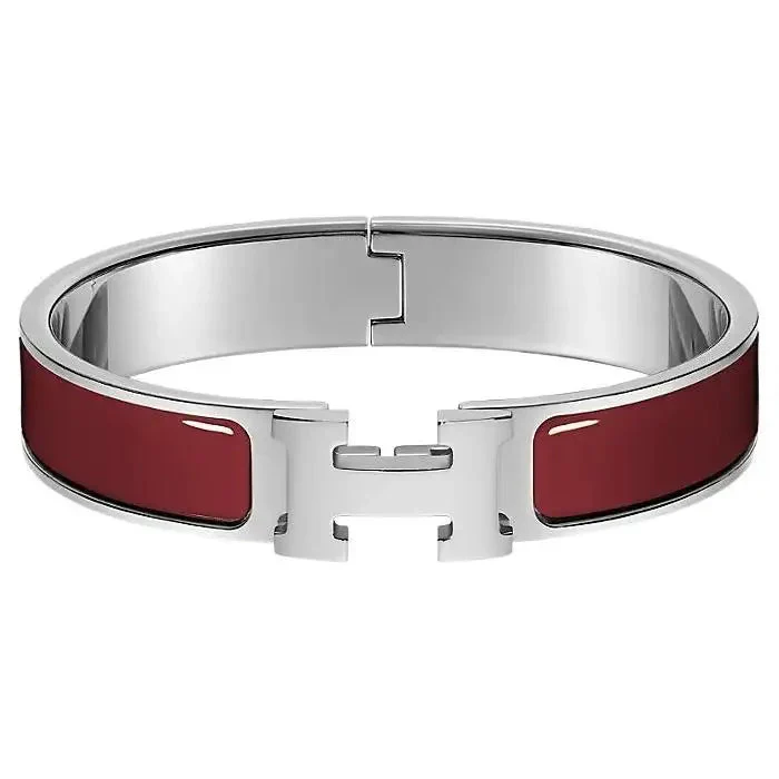 [Hermes]H ROUGE BRACELET