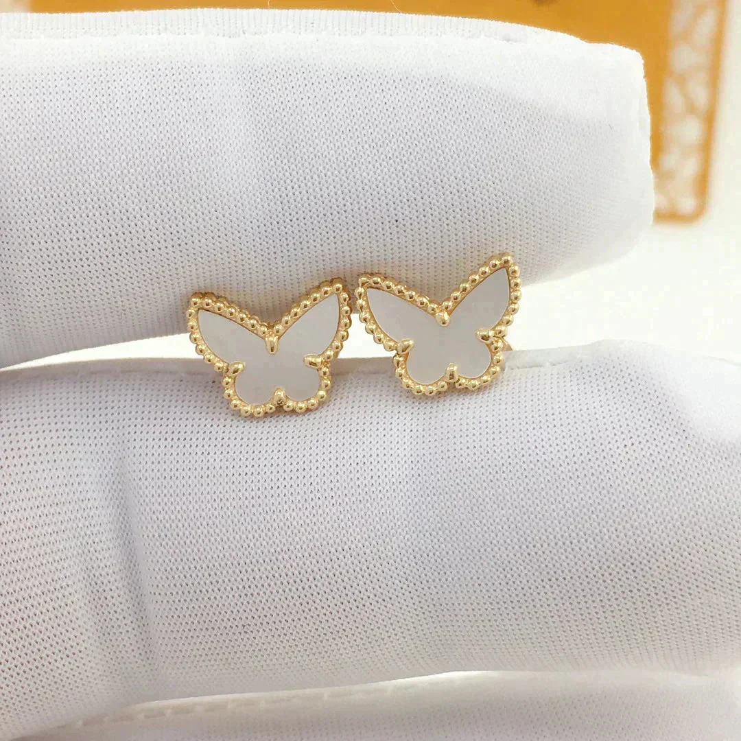 [Van Cleef & Arpels]SWEET BUTTERFLY MOP EARSTUDS