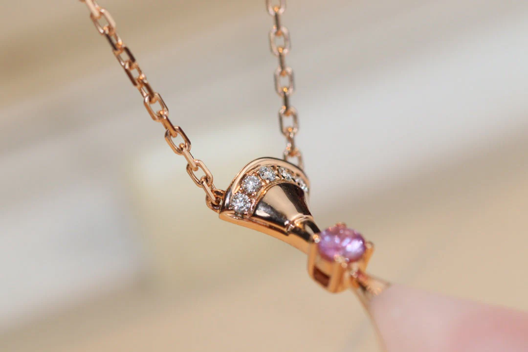 [Bulgari]DREAM NECKLACE PINK MOP DIAMOND