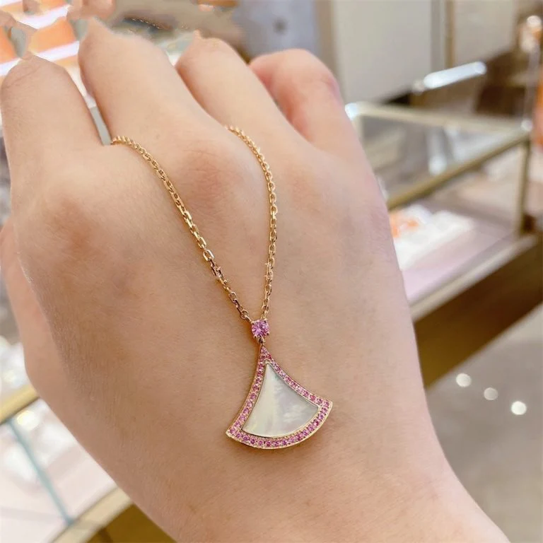 [Bulgari]DREAM NECKLACE MOP DIAMOND PINK