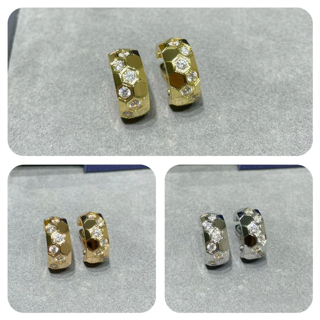 [Chaumet]BEE LOVE DIAMOND HOOP EARRINGS