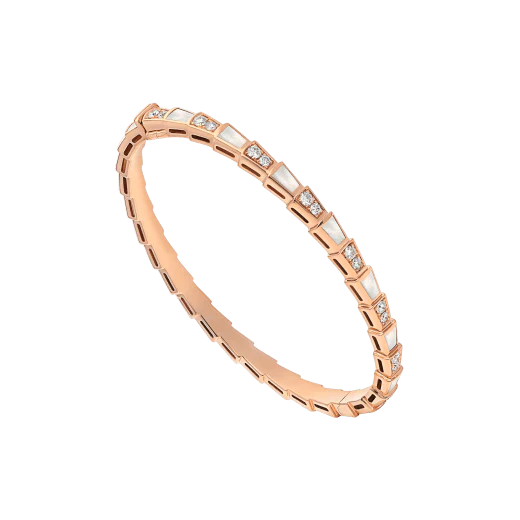 [Bulgari]SERPENTI BRACELET PINK GOLD MOP DIAMOND