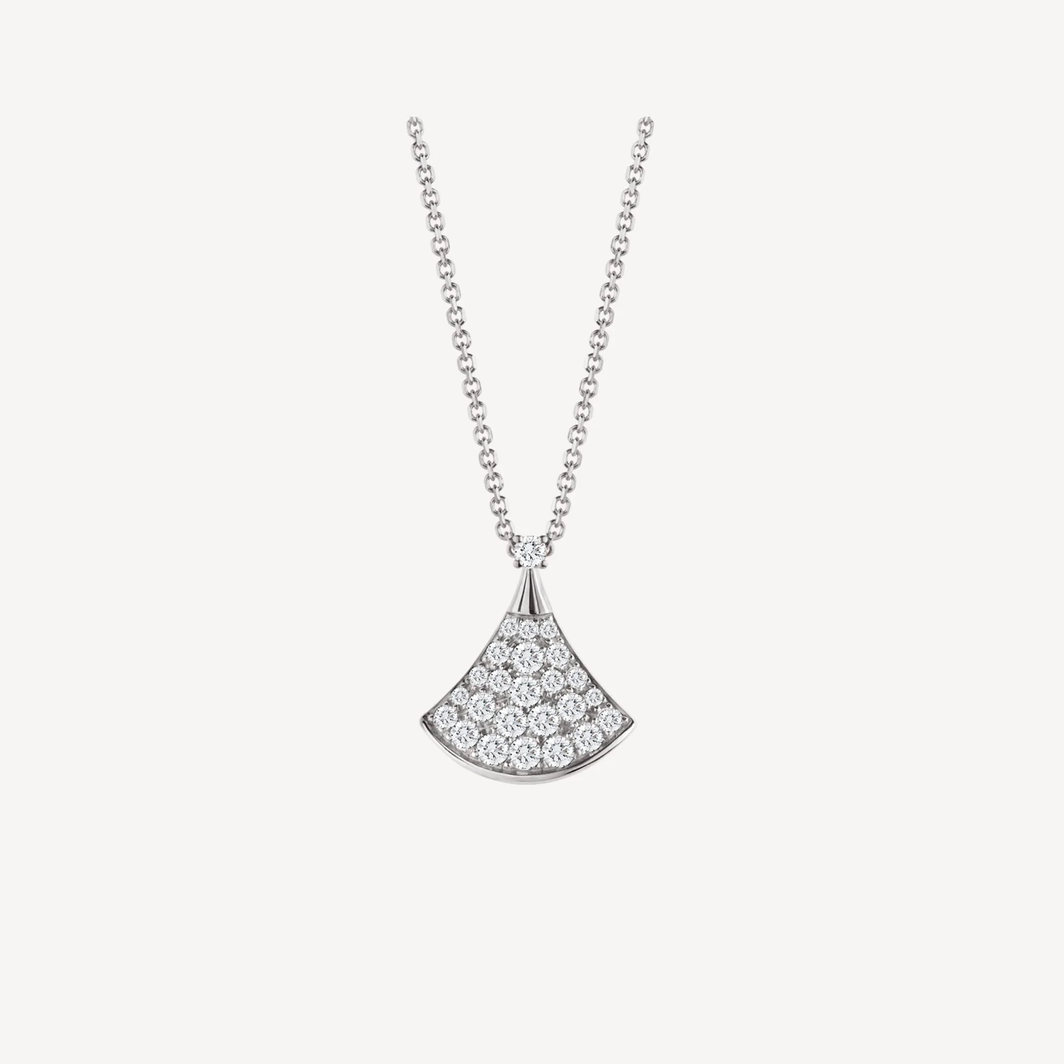 [Bulgari]DREAM NECKLACE SILVER DIAMOND