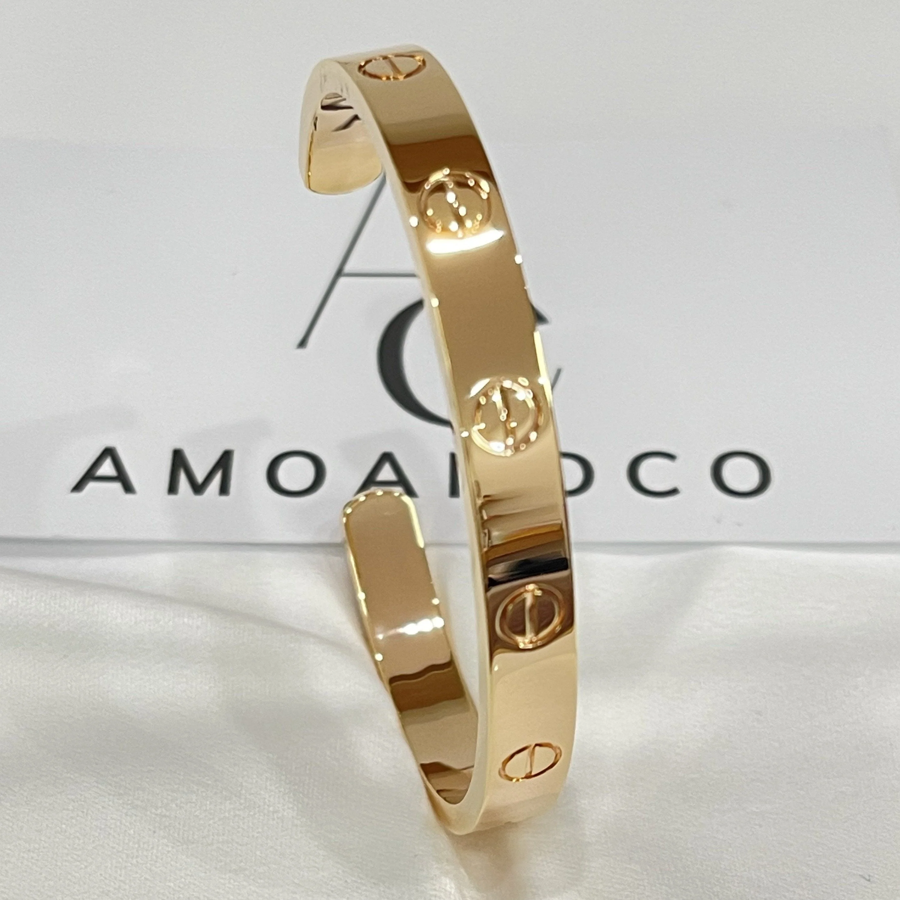 [Cartier]LOVE BRACELET 6.1MM OPEN CUFF
