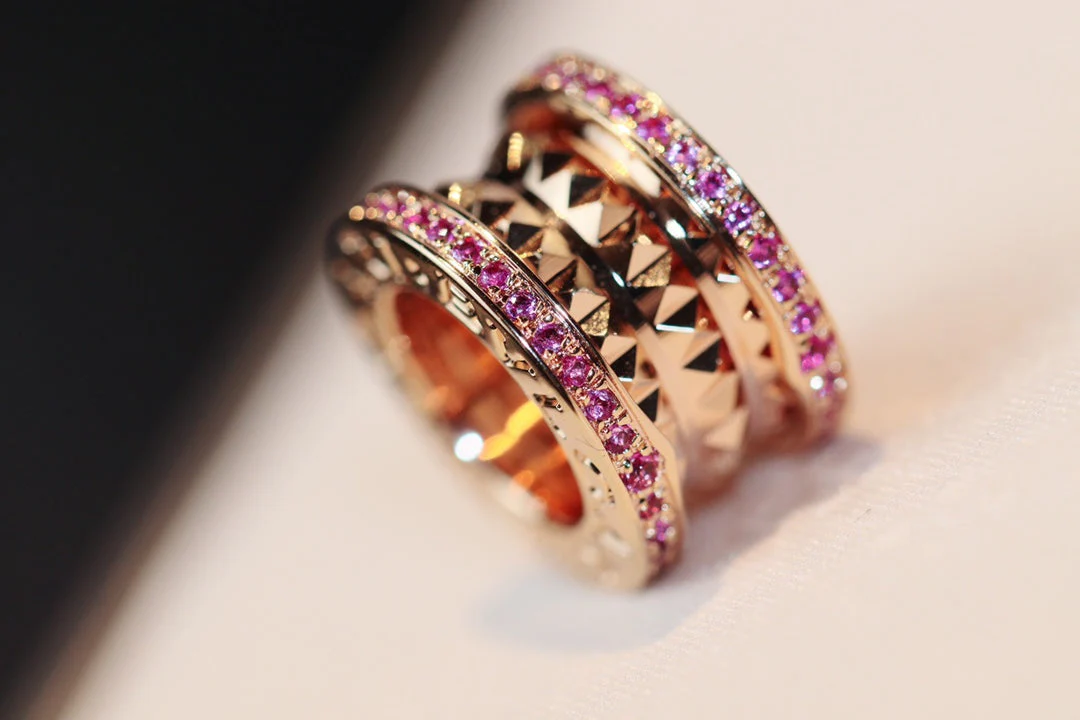 [Bulgari]ZERO 1 ROCK PINK GOLD PINK DIAMOND NECKLACE