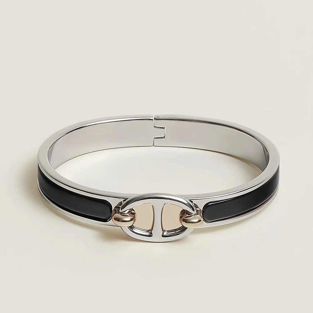 [Hermes]CLIC CHAINE SILVER BRACELET