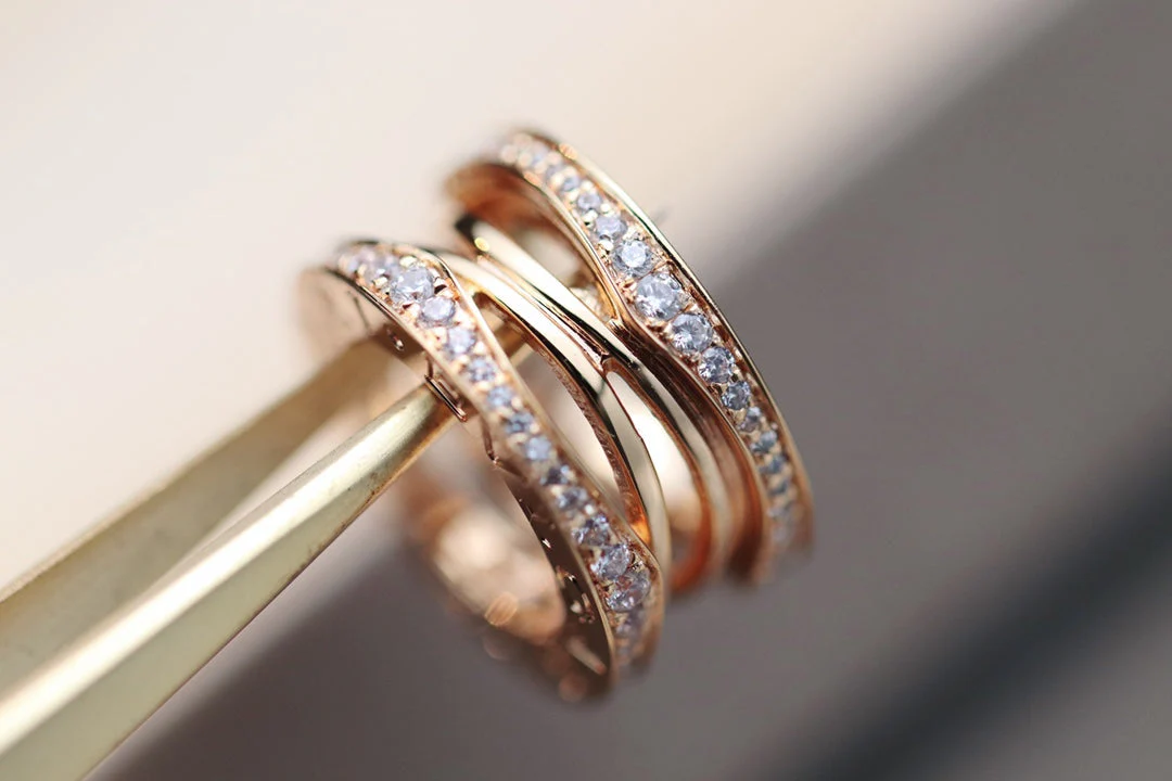 [Bulgari]ZERO 1 PINK GOLD NECKLACE