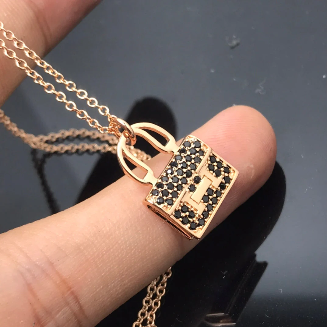 [Hermes]HM NECKLACE ARRIVAL BLACK DIAMOND
