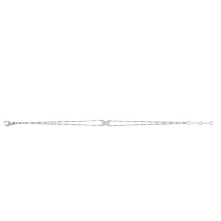 [Chaumet]JEUX BRACELET SILVER DIAMOND