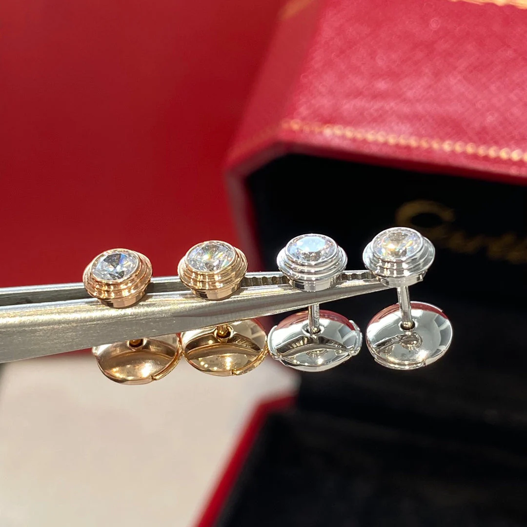 [Cartier]DAMOUR DIAMOND EARRINGS