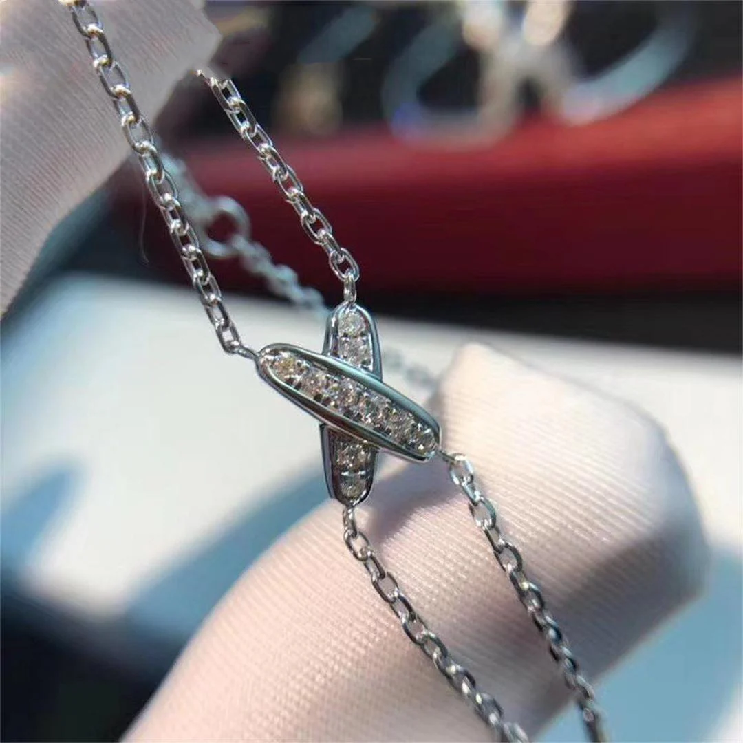 [Chaumet]JEUX BRACELET SILVER DIAMOND