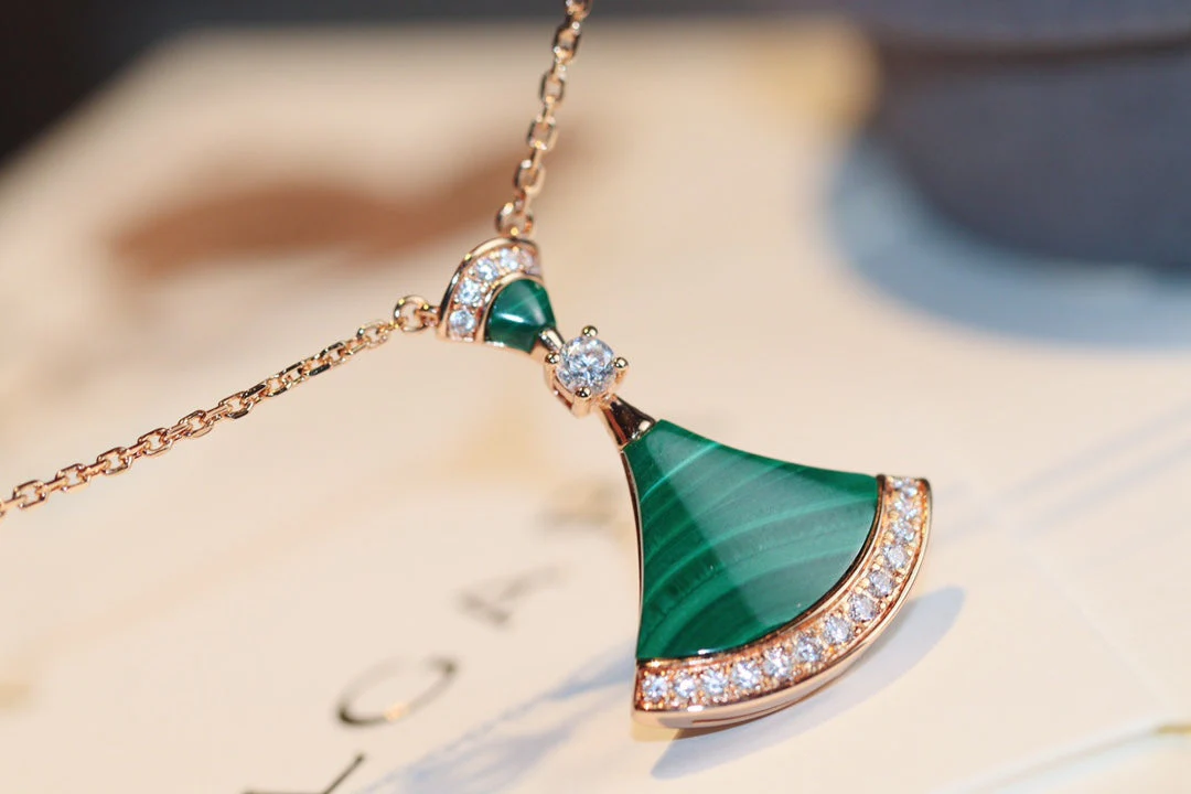 [Bulgari]DREAM NECKLACE MALACHITE DIAMOND