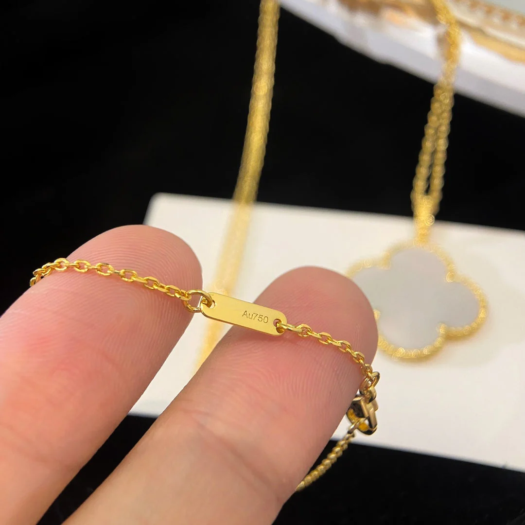 [Van Cleef & Arpels] 25MM MOP LARGE PENDANT NECKLACE