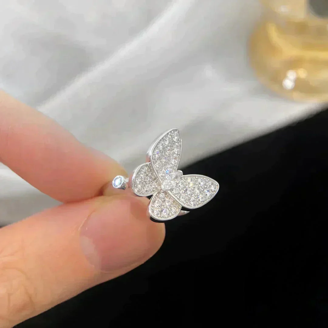 [Van Cleef & Arpels]BUTTERFLY DIAMOND RING